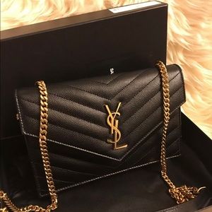 Ysl chain wallet crossbody